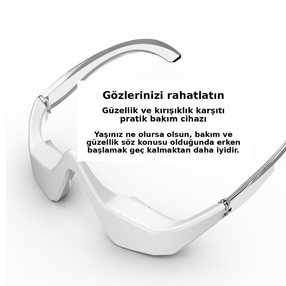 Göz altı masaj