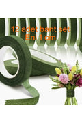 Yeşil Çiçek Bandı 1 paket 12 adet , buket yapım, yapay çiçek, kuru çiçek, Süsleme