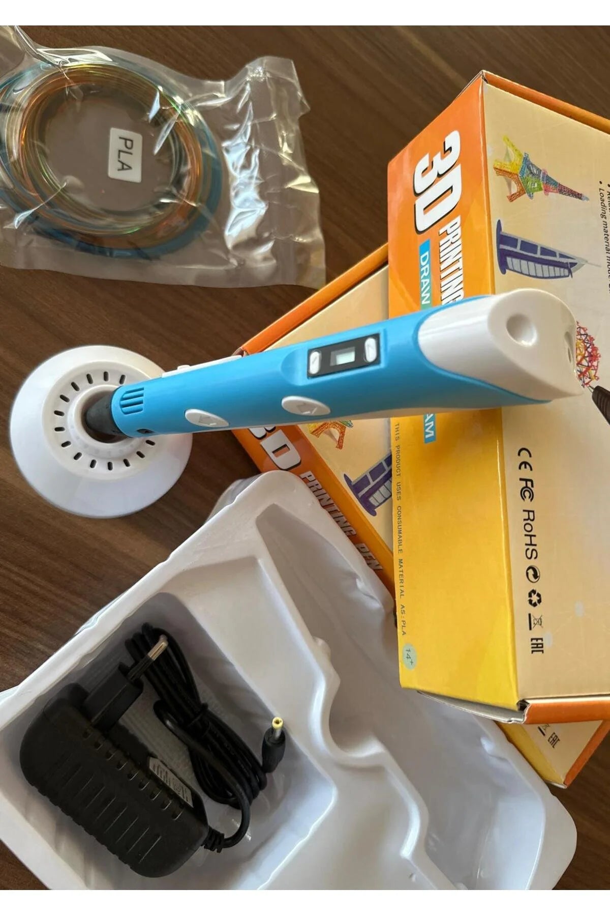 “3d Printing Pen”3d Pen Baskı Kalemi Yazıcı ✏️printer 3 Renk Filament Mutkin-