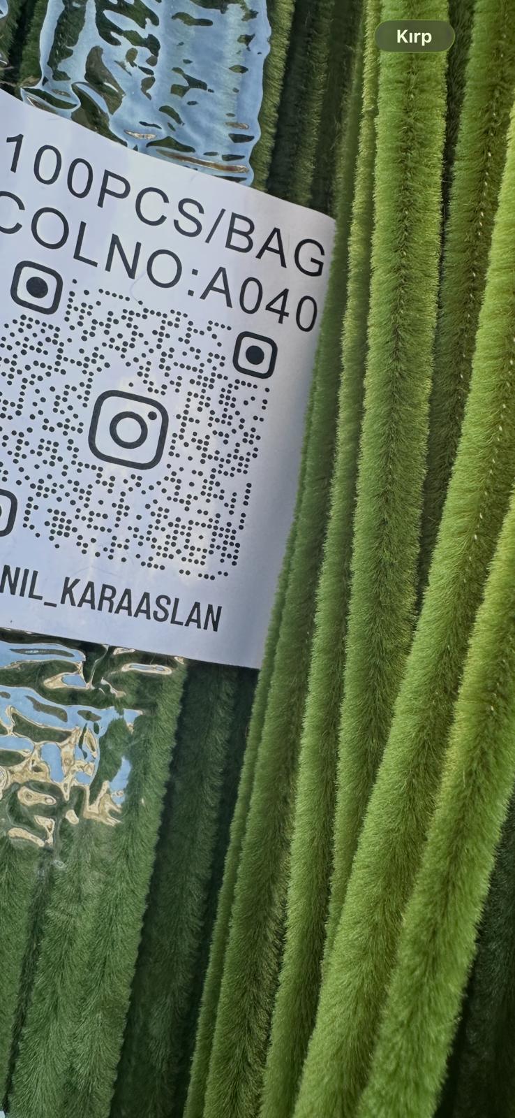 ŞÖNİL YEŞİL NO 040