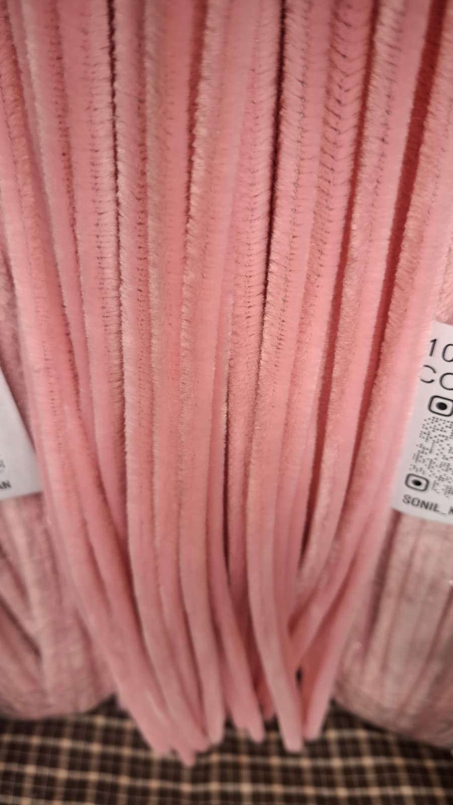 🌹 100'lü Pembe A055 Şönil - Dekorasyon ve El Sanatları İçin Mükemmel Malzeme! 🎀-