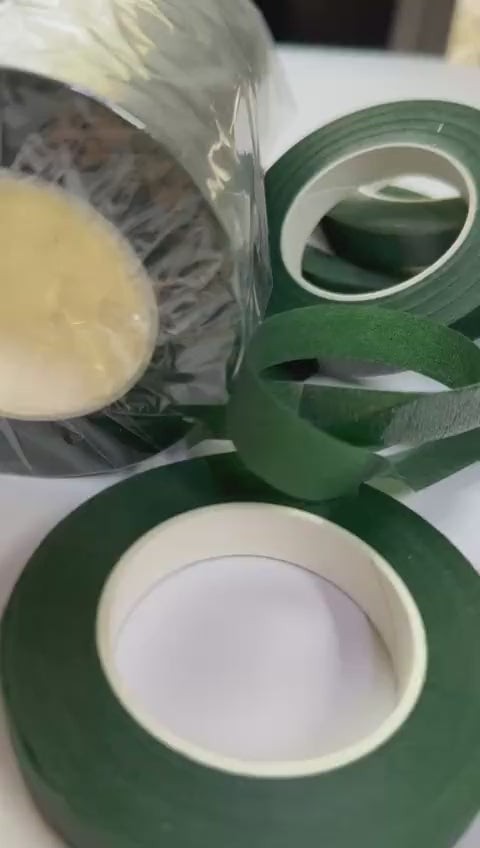 Yeşil Çiçek Bandı 1 paket 12 adet , buket yapım, yapay çiçek, kuru çiçek, Süsleme
